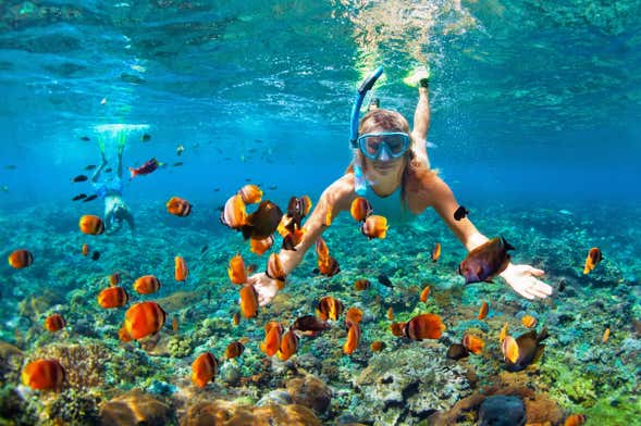 Snorkel em Bali